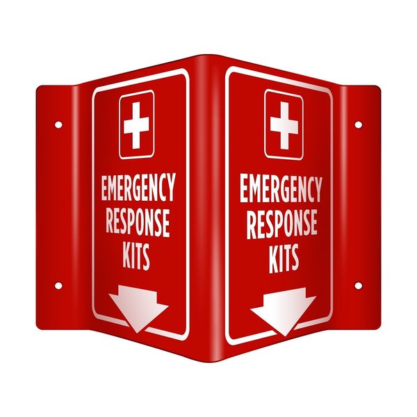 Aek Emergency Response Kits 3D Sign EN9486